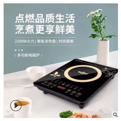厂家直销多功能电磁炉家用大功率爆炒火锅触屏按键电磁炉特价礼品图3