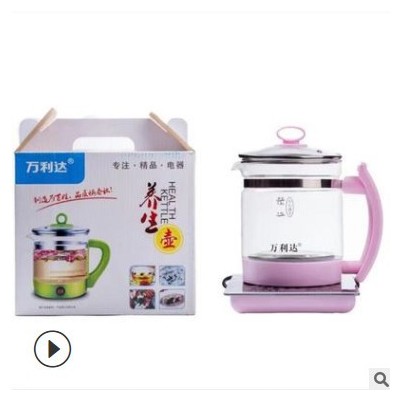 厂家直供多功能养生壶玻璃壶家用全自动煮花茶煎药养生壶礼品批发图2