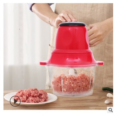 厂家定制电动料理机电动绞肉机绞肉机切菜机现货批发图2
