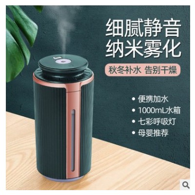 USB大容量家居中性家用便携式家用柱状usb桌面加湿器礼品代发图2
