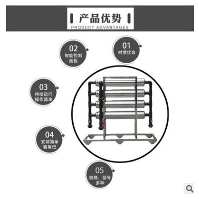 大流量工业超滤机黄泥水清洗净水器校园工厂工程净水设备