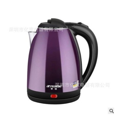 批发正品家用电热水壶2升双层防烫不锈钢厂家直销会销赠品礼品