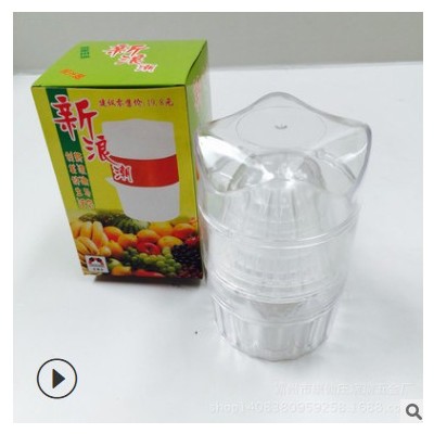 果汁器榨果汁杯手动榨汁机 榨汁器 跑江湖地摊产品礼品榨橙杯图2