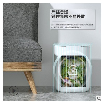 新一代 智能垃圾桶 垃圾处理器 厨房 自动感应垃圾桶 家用图2