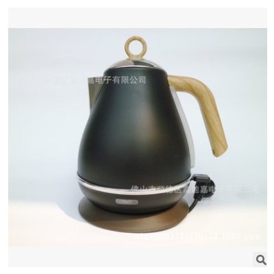 复古烤漆木纹电热水壶 外观专利产品 ZL201430392693.4