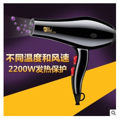 厂家直销电吹风发廊大功率恒温冷热风吹风机静音不伤发风筒批发图2