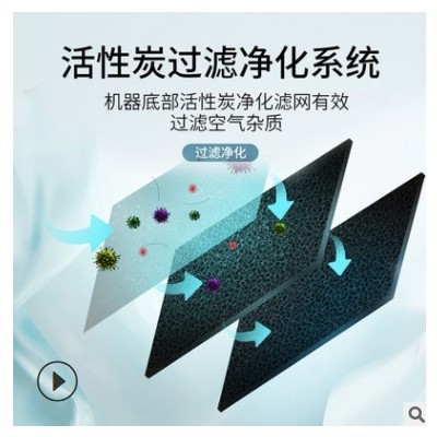 空气净化器 负离子家用小型杀菌除甲醛紫外线迷你空气消毒机跨境图1