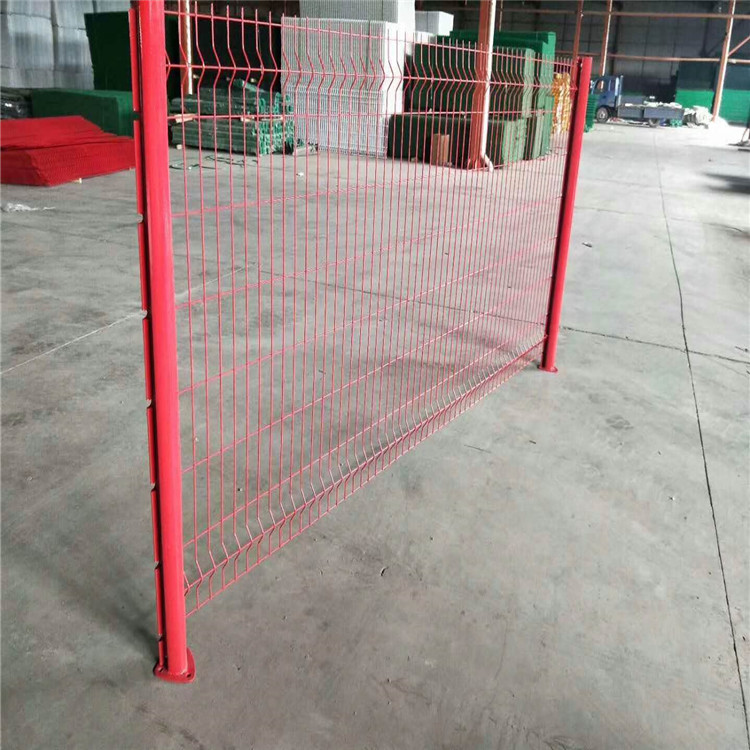 安浩升 太阳能发电站铁丝护栏网 双边丝护栏网 绿塑料皮铁丝网