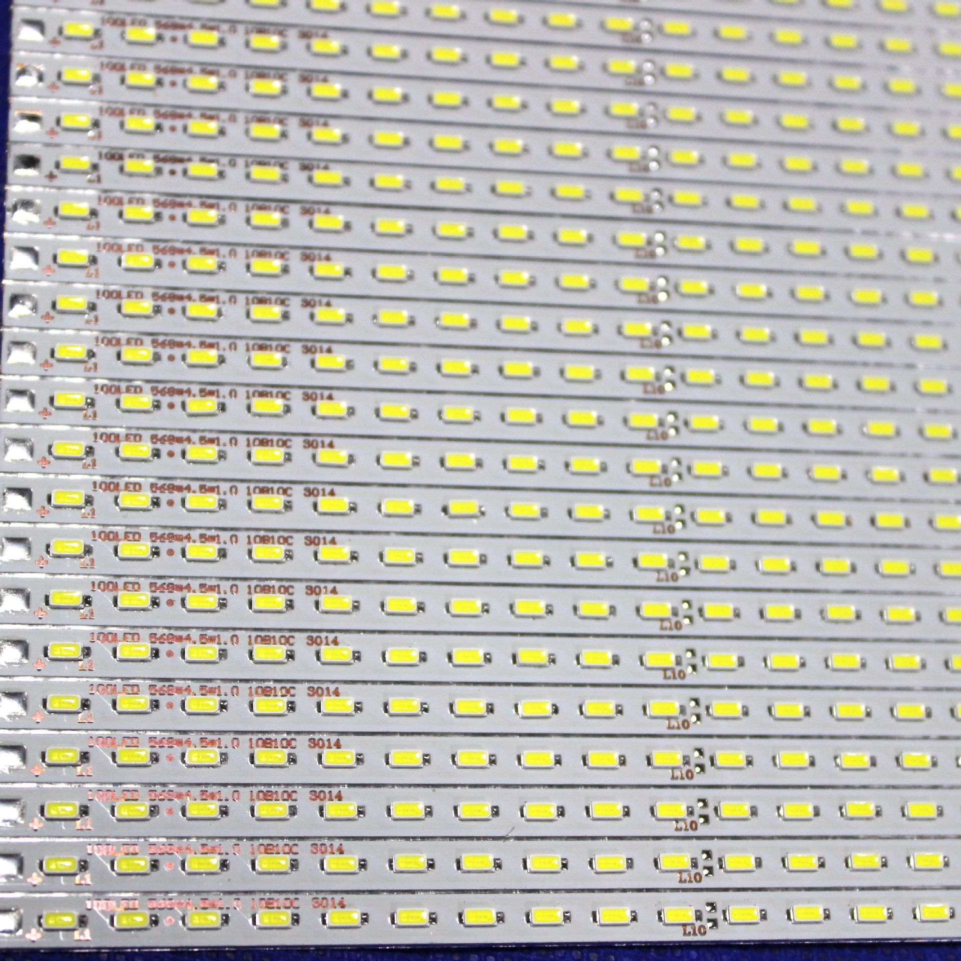 SMT贴片加工厂专业生产led双色贴片光源板集成吊顶平板灯灯条
