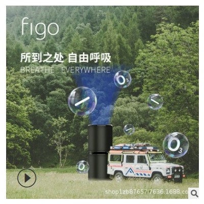 亚马逊爆款车载空气净化器负离子臭氧除甲醛高效清新小型家用办公图2
