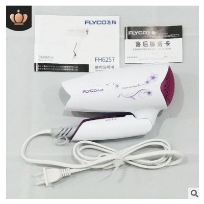 飞*科6257电吹风机礼品电吹风家用恒温护发冷热风可折叠吹风筒图2