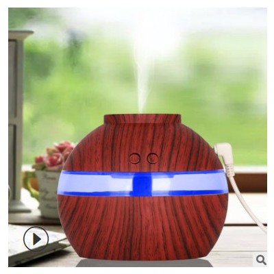 USB大容量香薰机 木纹加湿器 家用加湿器木纹图3