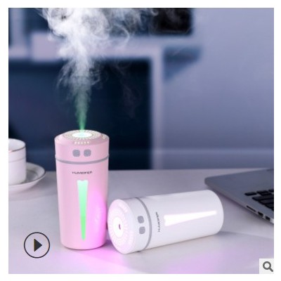 开心杯加湿器USB车载加湿器净化香薰机便携式多功能雾化器定制图3