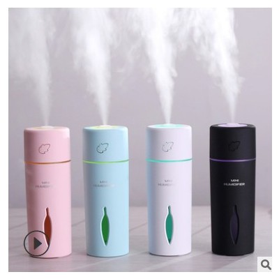 创意叶子加湿器USB迷你大雾量超声波空气净化器亚马逊humidifiers图2