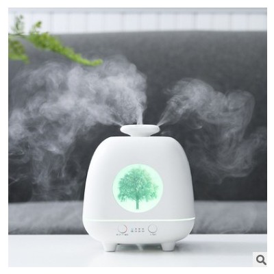亚马逊新款大容量香薰喷雾加湿器四季迷你永生花香薰机桌面加湿器图3