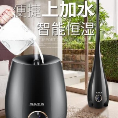 落地式上加水加湿器家用卧室静音大雾办公室客厅大容定时工厂图3