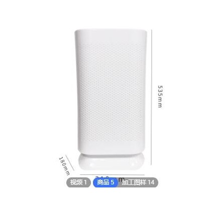 亚马逊定制跨境静音交流电复合滤网空气中性商用家用空气净化器图2