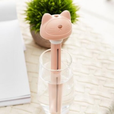 新款便携式小猫咪加湿器 创意USB蓄电池家用车载迷你吸管式加湿棒图3