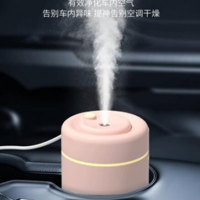 车载加湿器 USB桌面迷你加湿器 空气香薰创意贪吃蛇便携加湿器图3