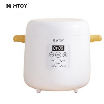 日本MTOY电饭煲家用1.2L迷你小型智能电饭锅